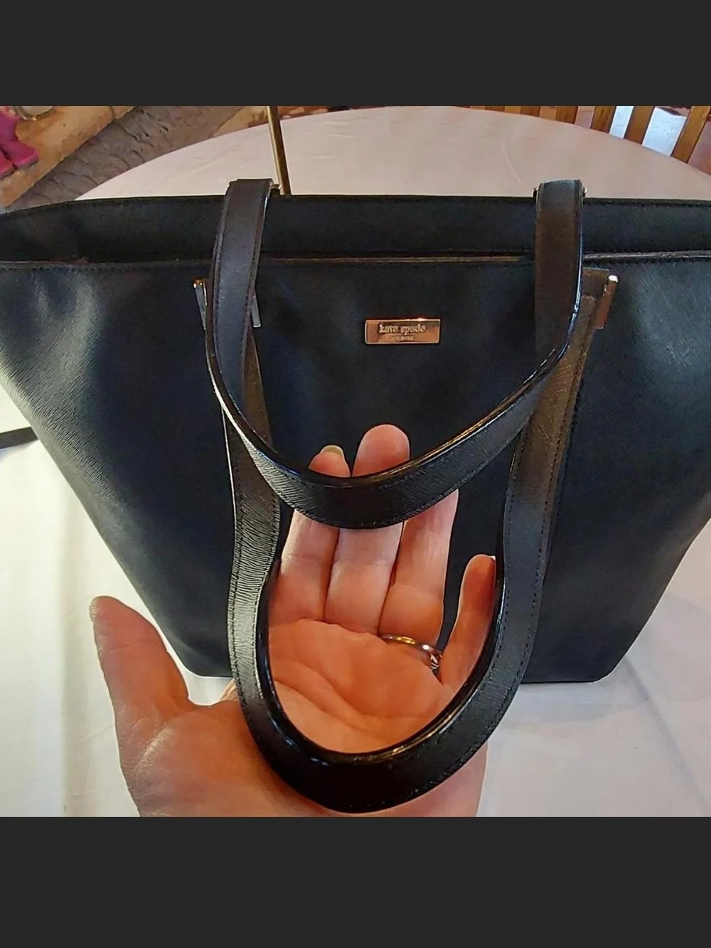 Kate Spade Newbury Lane Dally Large Saffiano Leather Tote